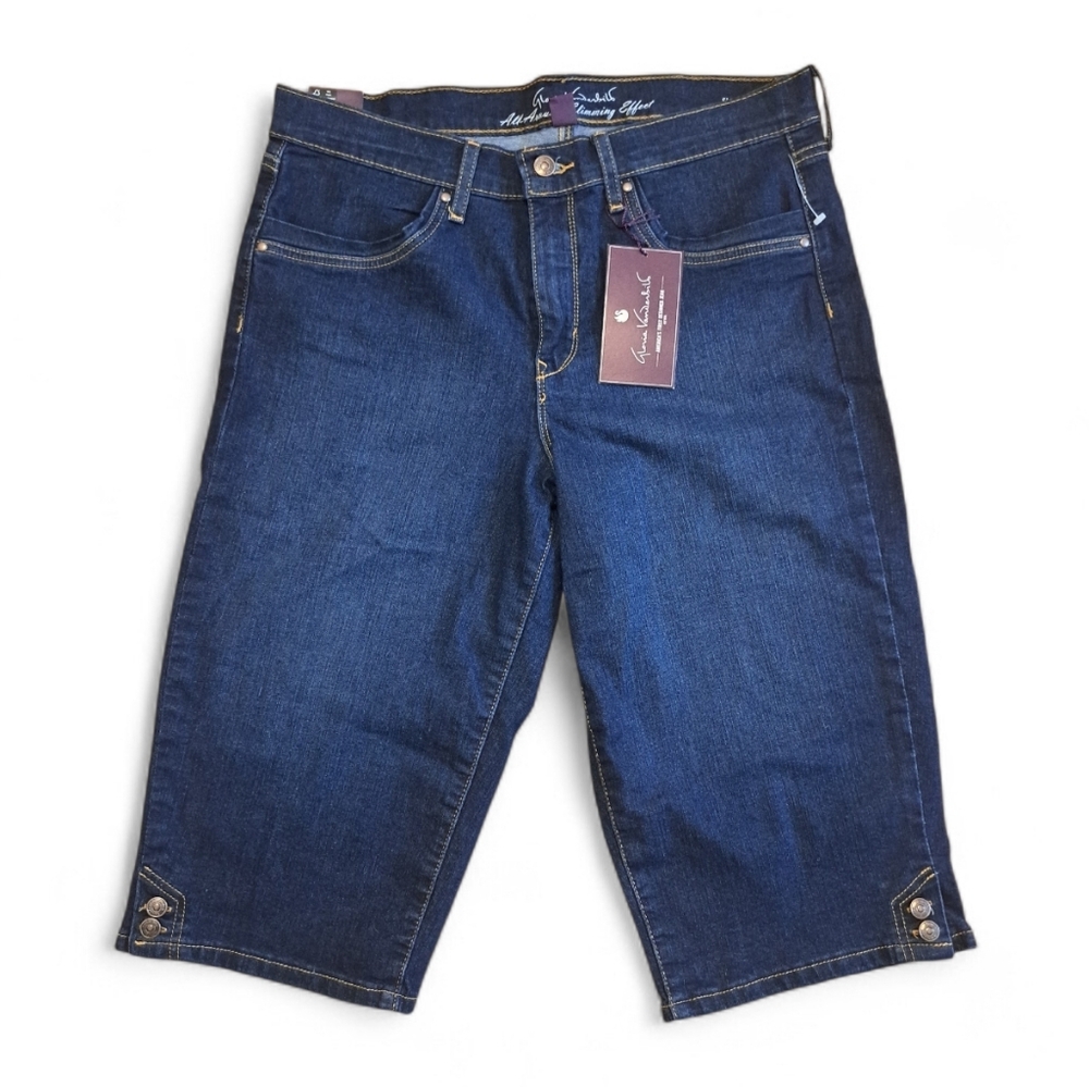 Gloria Vanderbilt Kaia Skimmer Denim Size 14 - Picture 3 of 13